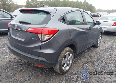 2019 Honda Hr-V Lx из США, поврежденный, VIN 3CZRU6H36KG728167